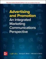 ISE Advertising and Promotion: An Integrated Marketing Communications Perspective - BELCH (ISBN: 9781260570991)