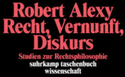Recht, Vernunft, Diskurs - Robert Alexy (ISBN: 9783518287675)
