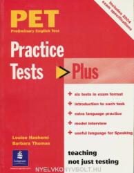 PET Practice Tests Plus No Key New Edition - Louise Hashemi (ISBN: 9780582824195)