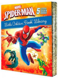 Spider-Man Little Golden Book Library (Marvel): Spider-Man! ; Trapped by the Green Goblin; The Big Freeze! ; High Voltage! ; Night of the Vulture! - Various, Golden Books (ISBN: 9781524764098)