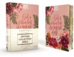 NIV, Artisan Collection Bible, Cloth over Board, Pink Floral, Designed Edges under Gilding, Red Letter, Comfort Print - Zondervan (ISBN: 9780310453338)