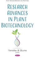 Research Advances in Plant Biotechnology (ISBN: 9781536164329)