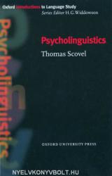 Psycholinguistics (ISBN: 9780194372138)