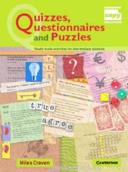 Quizzes, Questionnaires and Puzzles (ISBN: 9780521605823)