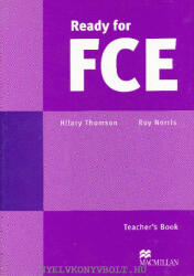 Hilary Thomson, Roy Norris: Ready for FCE Teacher's Book (ISBN: 9780333976357)
