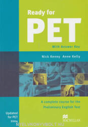 Kenny-Kelly: Ready for PET Student's Book with Answer Key (ISBN: 9781405014069)