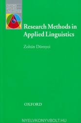 Research Methods in Applied Linguistics - Zoltan Dornyei (ISBN: 9780194422581)