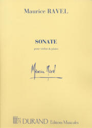 Maurice Ravel: Maurice Ravel: Sonate pour violon & piano (ISBN: 9780044076193)