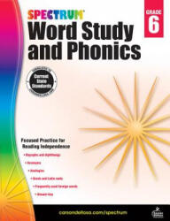 Spectrum Word Study and Phonics, Grade 6 - Spectrum (ISBN: 9781483811871)