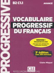 VOCABULAIRE PROGRESSIF FRANCAIS - CLAIRE MIQUEL (ISBN: 9782090381993)