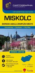 MISKOLC VÁROSTÉRKÉP - "SC" 1: 17000 (ISBN: 9780001062825)