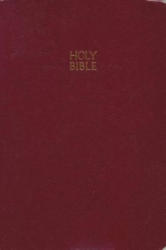 KJV, End-of-Verse Reference Bible, Giant Print, Leathersoft, Burgundy, Red Letter Edition - Thomas Nelson Publishers (1991)