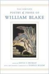 Complete Poetry and Prose of William Blake - William Blake (2008)