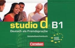 Studio d B1 Vokabeltaschenbuch Zeszyt słówek (ISBN: 9783464207215)