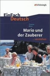 Thomas Mann 'Mario und der Zauberer (ISBN: 9783140224970)