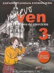 F Marín / R Morales / M del Mazo de Unamuno: Nuevo Ven 3 Libro de Ejercicios Incluye CD Audio (ISBN: 9788477118565)