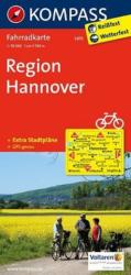 3015. Hannover, Region kerékpáros térkép 1: 70 000 Fahrradkarten (2012)