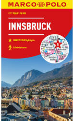 Innsbruck város térkép vízálló Marco Polo 1: 12 000 (2012)