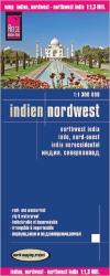 Észak-nyugat India térkép Reise 1: 300 000 2018 (2011)