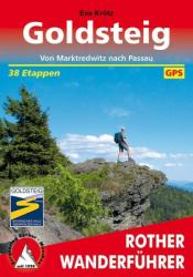 Goldsteig túrakalauz Bergverlag Rother német RO 4409 (2012)