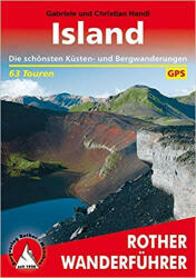 Island túrakalauz Bergverlag Rother német RO 4005 (2010)