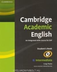 Cambridge Academic English B1+ Intermediate Student's Book - Craig Thaine (2012)
