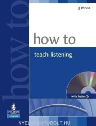 How to Teach Listening - with Audio CD (ISBN: 9781405853101)
