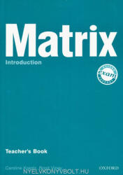 Caroline Krantz, Brigit Viney: New Matrix Introduction Teacher's Book (ISBN: 9780194396363)