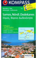253. Samos térkép Kompass 1: 50 000 (2012)