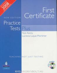 Practice Tests Plus FCE New Edition Students Book without Key/CD-Rom Pack - Nick Kenny (ISBN: 9781405881241)