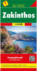 Zakinthosz térkép (ISBN: 9783707917130)