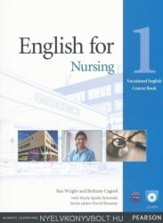 English for Nursing Level 1 Coursebook and CD-ROM Pack - Ros Wright, Bethany Cagnol (2012)