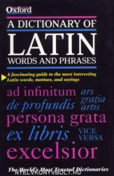 Dictionary of Latin Words and Phrases - James Morwood (ISBN: 9780198601098)