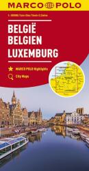 Belgium és Luxemburg térkép - Marco Polo (ISBN: 9783829739641)
