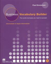 Business Vocabulary Builder Intermediate Students Book & CD Pack - Paul Emmerson (2009)