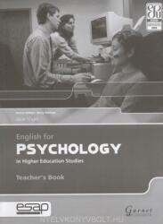 English for Psychology in Higher Education Teacher's Book (2011)