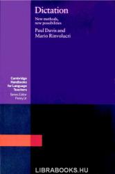 Paul Davis, Mario Rinvolucri: Dictation (ISBN: 9780521348195)