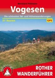 Vogesen túrakalauz Bergverlag Rother német RO 4018 (2009)