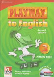 Playway to English Level 3 Activity Book with CD-ROM - Gunter Gerngross, Herbert Puchta (ISBN: 9780521131209)