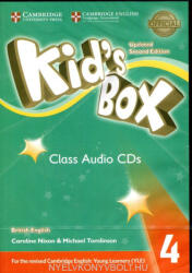 Kid's Box (Updated 2nd Edition for 2018 YLE Exams) 4 Class Audio CDs (ISBN: 9781316628997)