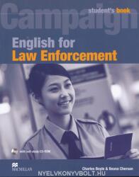 Campaign English for Law Enforcement Student's Book + Self-Study CD-ROM (ISBN: 9780230732582)