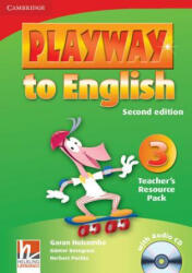 Playway to English Level 3 Teacher's Resource Pack with Audio CD - Garan Holcombe, Gunter Gerngross, Herbert Puchta (ISBN: 9780521131254)