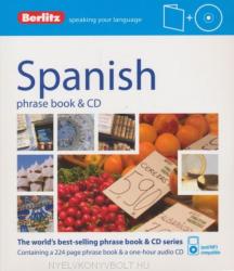 Berlitz spanyol szótár és CD Spanish Phrase Book & CD (2012)