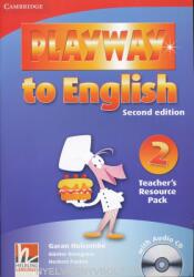Playway to English Level 2 Teacher's Resource Pack with Audio CD - Gunter Gerngross, Herbert Puchta (ISBN: 9780521131087)