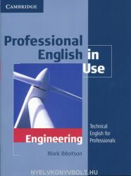 Professional English in Use Engineering with Answers - Mark Ibbotson (ISBN: 9780521734882)