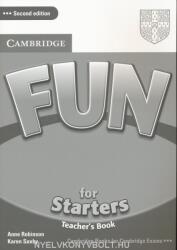 Cambridge Fun for Starters Teacher's Book Second Edition (ISBN: 9780521748612)