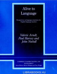 Alive to Language (ISBN: 9780521568821)