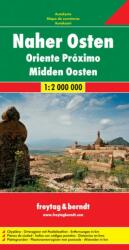 Közel-Kelet térkép 1: 2 000 000 Freytag térkép AK 2006 (2011)