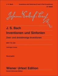 Inventions And Sinfonias BWV 772-801 - Johann Sebastian Bach, Ulrich Leisinger (2007)