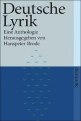 Deutsche Lyrik; Eine Anthologie - Hanspeter Brode (ISBN: 9783518381076)